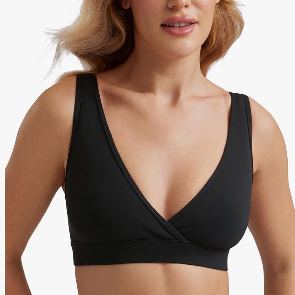 CRZ YOGA Butterluxe Maternity Nursing Bralette - Large